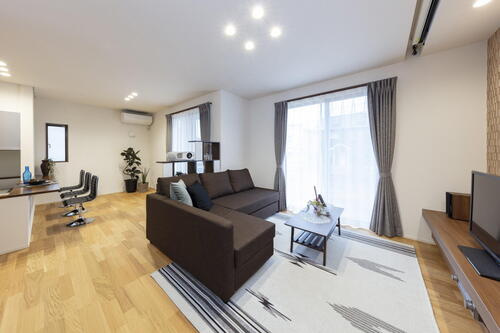 笑顔が集う庭のある家