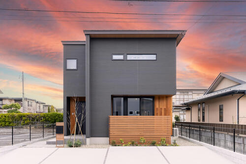 ユーモアなデザインを楽しむ家